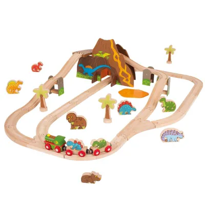 Bigjigs Dinosaur Train Set