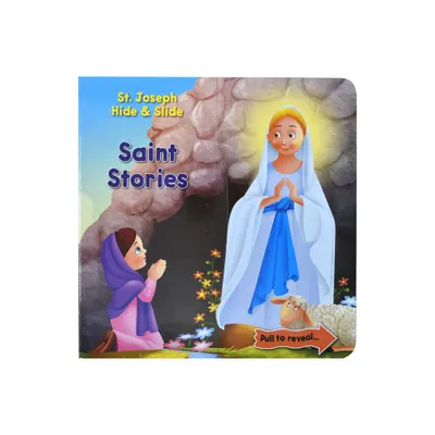 St. Joseph Hide & Slide Saint Stories - by Thomas J Donaghy (Board Book)