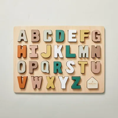 Toy Alphabet Peg Puzzle 28pc - Hearth & Hand with Magnolia