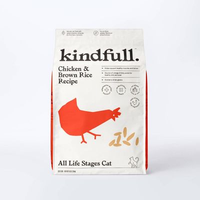 Chicken & Brown Rice Recipe Dry Cat Food - 16lbs - Kindfull