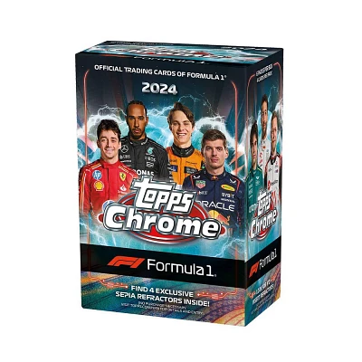 Topps 2024 Formula 1 Chrome Racing Trading Card Value Box