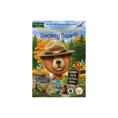 What Is the Story of Smokey Bear? - (What Is the Story Of?) by Steve Kort & Who Hq (Paperback)