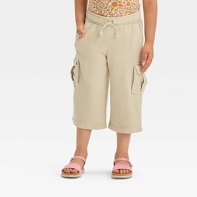 Toddler Girl French Terry Cargo Pant