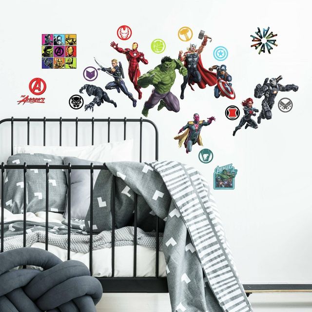 Classic Avengers Peel and Stick Kids Wall Decal - RoomMates