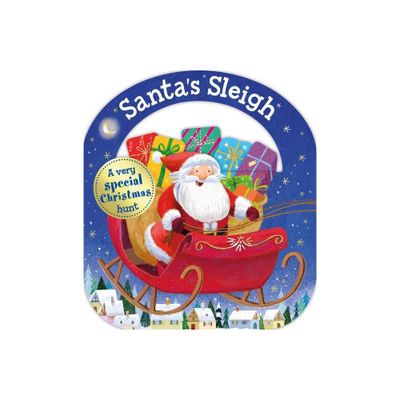 Carry-Along Tab Book: Santas Sleigh - (Carry Along Tab Books) by Roger Priddy (Board Book)