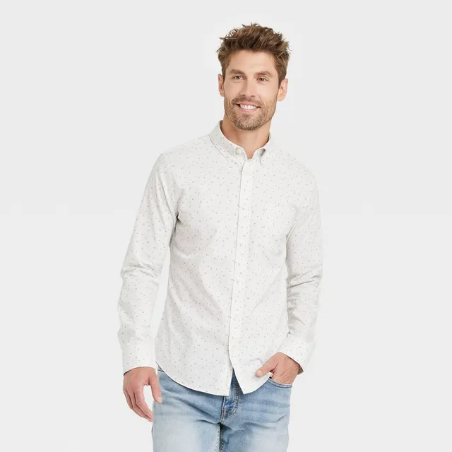 Goodfellow & Co Men Slim Fit Every Wear Long Sleeve Button-Down Shirt | Connecticut Post Mall Goodfellow & Co Men Slim Fit Every Wear Long Sleeve Button-Down Shirt | Connecticut Post Mall