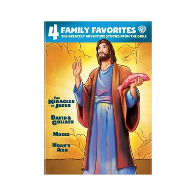 4 Family Favorites: Greatest Adventures of the Bible (DVD)(2020)