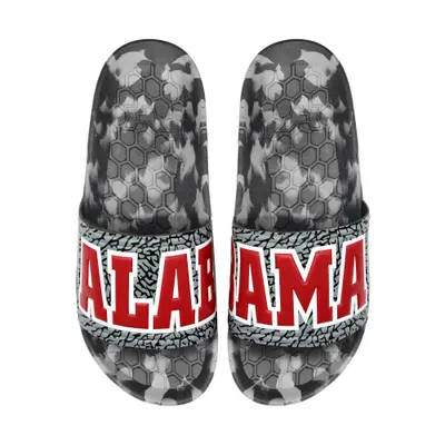 NCAA Alabama Crimson Tide Slydr Pro Black Sandals