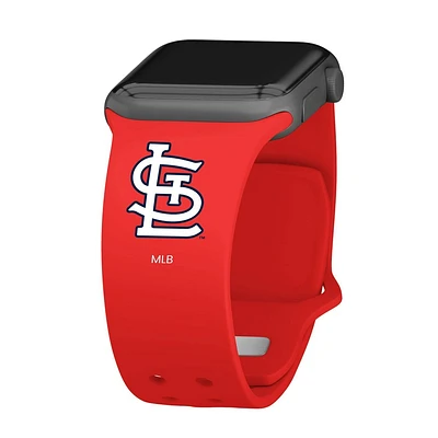 MLB Saint Louis Cardinals Apple Watch Compatible Silicone Band