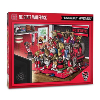 NCAA NC State Wolfpack Purebred Fans A Real Nailbiter Puzzle - 500pc