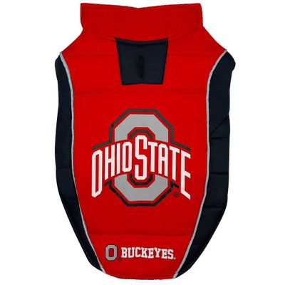NCAA Ohio State Buckeyes 24 Pets Puffer Vest