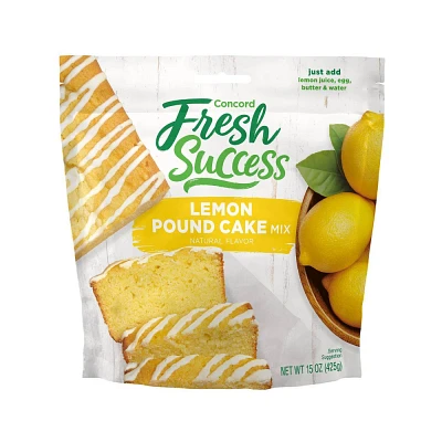 Concord Fresh Success Lemon Pound Cake Mix - 15oz