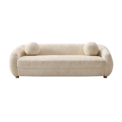 Manhattan Comfort 85.8 Tribeca Modern Chenille Upholstered Sofa