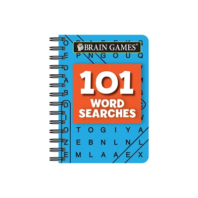 Brain Games - To Go - 101 Word Searches - by Publications International Ltd & Brain Games (Spiral Bound)