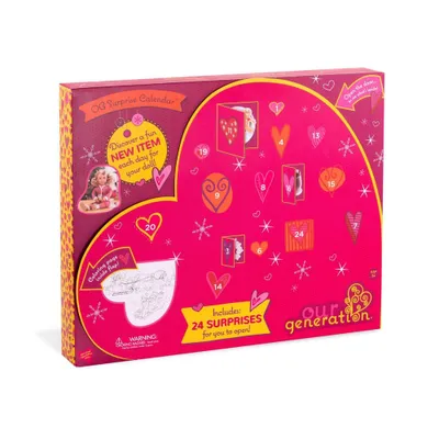 Our Generation Holiday Surprise Advent Calendar for 18 Dolls