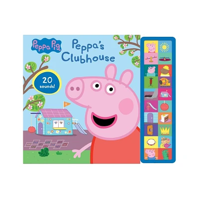 Peppa Pig: Peppas Clubhouse Sound Book - by Pi Kids (Mixed Media Product)