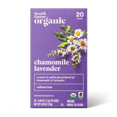 Organic Chamomile Lavender Tea - 20ct - Good & Gather