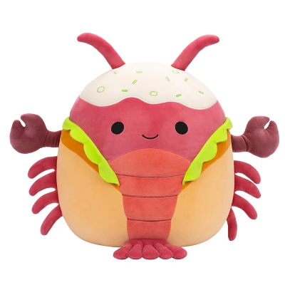 Squishmallows 16 Lorono Red Lobster in Lobster Roll Plush