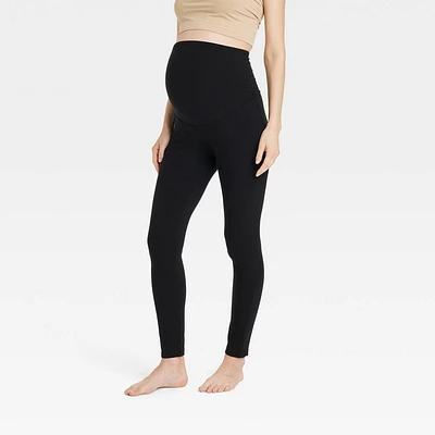 Over Belly Knit Maternity Leggings