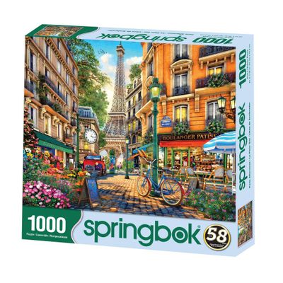 Springbok Paris Afternoon Jigsaw Puzzle - 1000pc