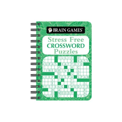 Brain Games - To Go - Stress Free: Crossword Puzzles - by Publications International Ltd & Brain Games (Spiral Bound)