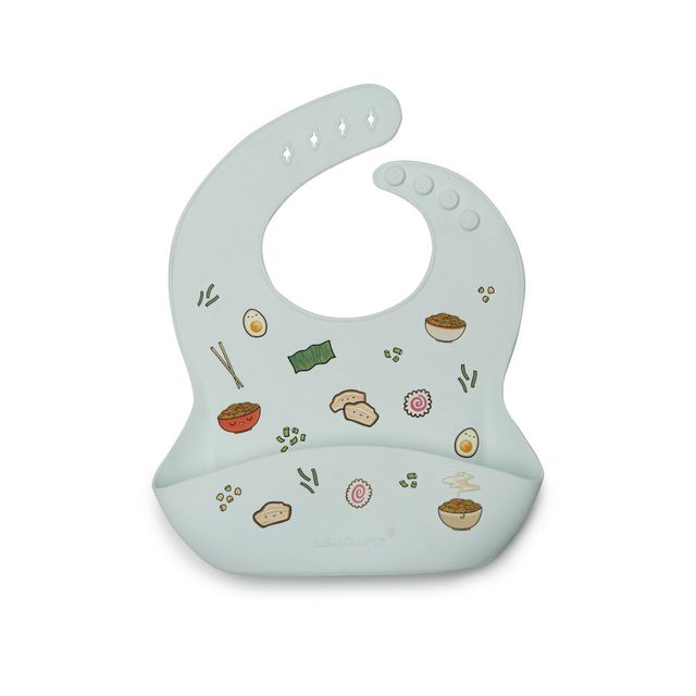 Loulou Lollipop Printed Silicone Bib