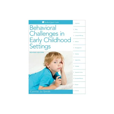 Behavioral Challenges in Early Childhood Settings - by Connie Jo Smith (Paperback)