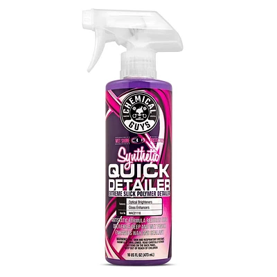 Chemical Guys Extreme Slick Synthetic Quick Detailer: Liquid Car Detailing Spray, Automotive Cleaning Kit, Unscented