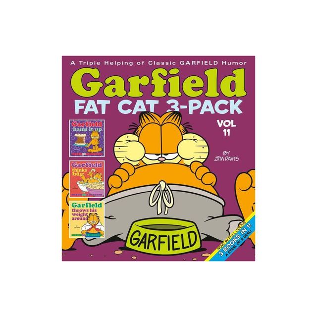 (Paperback)　by　Davis　TARGET　3-Pack　Cat　Connecticut　Garfield　Fat　Post　#11　Jim　Mall