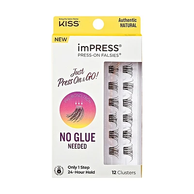 KISS Products imPRESS Press-On False Eyelashes - No. 02 - 6pr