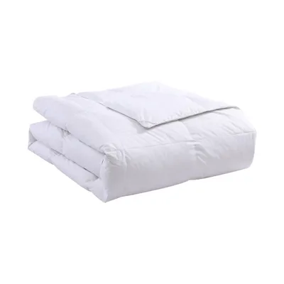 HeiQ Cooling White Feather and Down All Season Comforter - Serta: Duvet Insert