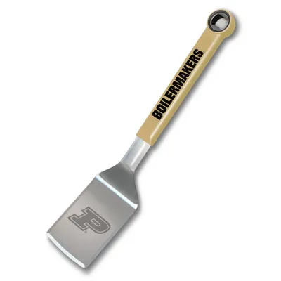 NCAA Purdue Boilermakers Stainless Steel BBQ Spatula with Bottle Opener