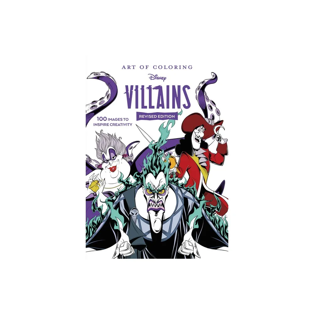 Art Of Coloring: Disney Villains - By Disney Books (paperback) : Target