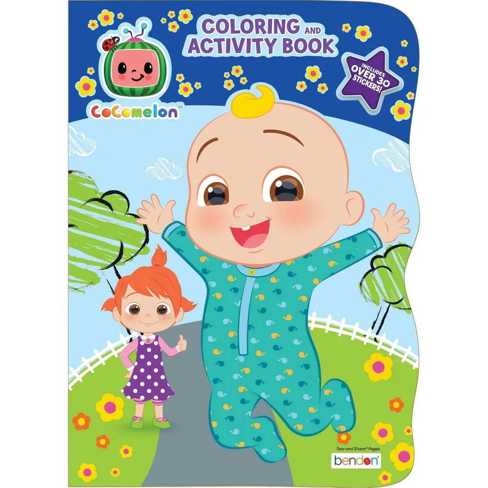 Cocomelon Imagine Ink Activity Book