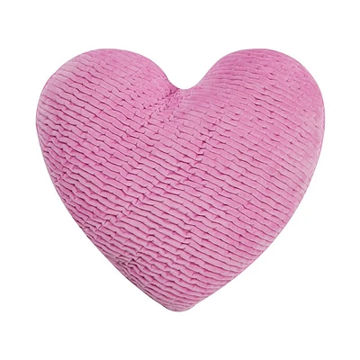 Heart Teen Decorative Pillow Pink - Makers Collective