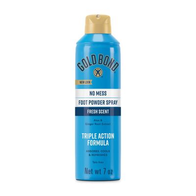 Gold Bond No Mess Foot Powder Spray - 7oz