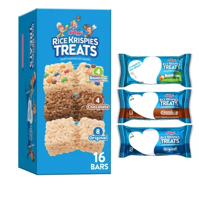 Rice Krispies Treats Rainbow Gems Variety Pack - 16ct