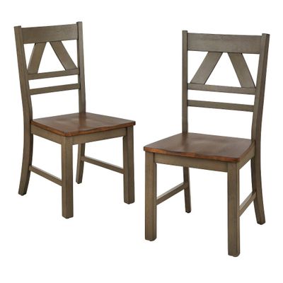 Set of 2 Vintner Dining Chairs - Buylateral: -Tone