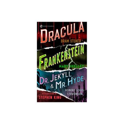 Frankenstein, Dracula, Dr. Jekyll and Mr. Hyde - (Signet Classics) by Mary Shelley & Bram Stoker & Robert Louis Stevenson (Paperback)