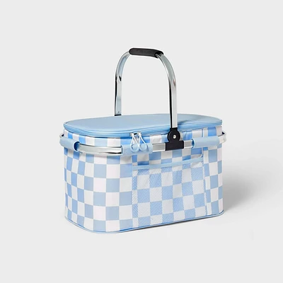 36 Cans/13.5qt Picnic Soft Sided Cooler Checkerboard - Sun Squad