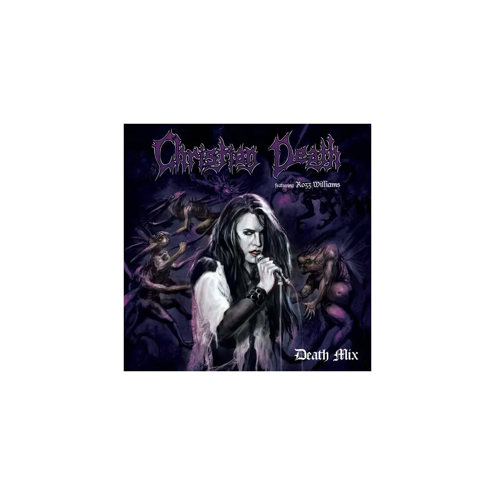 Christian Death - Death Mix - Purple/black Splatter (Vinyl)