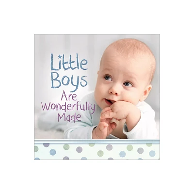 Little Boys Are Wonderfully Made - by Harvest House Publishers (Hardcover)