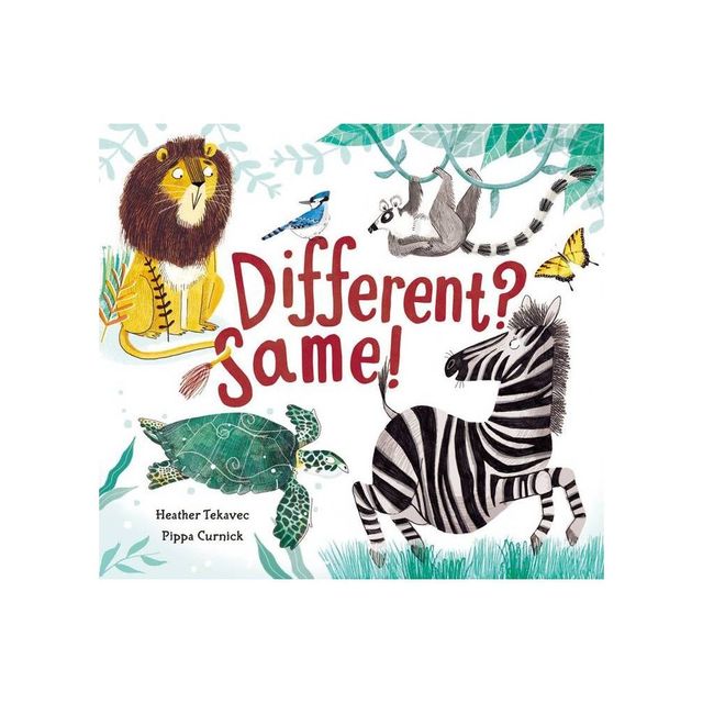 Different? Same! - by Heather Tekavec (Board Book)