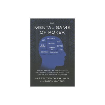 The Mental Game of Poker - by Jared Tendler & Barry Carter (Paperback)