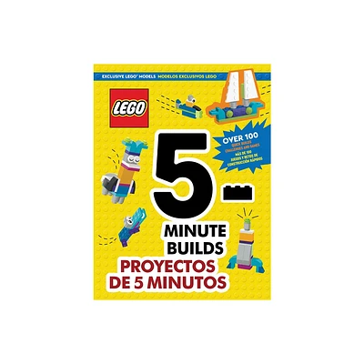 Lego(r) Books. 5-Minute Builds/Proyectos de 5 Minutos - (Hardcover)