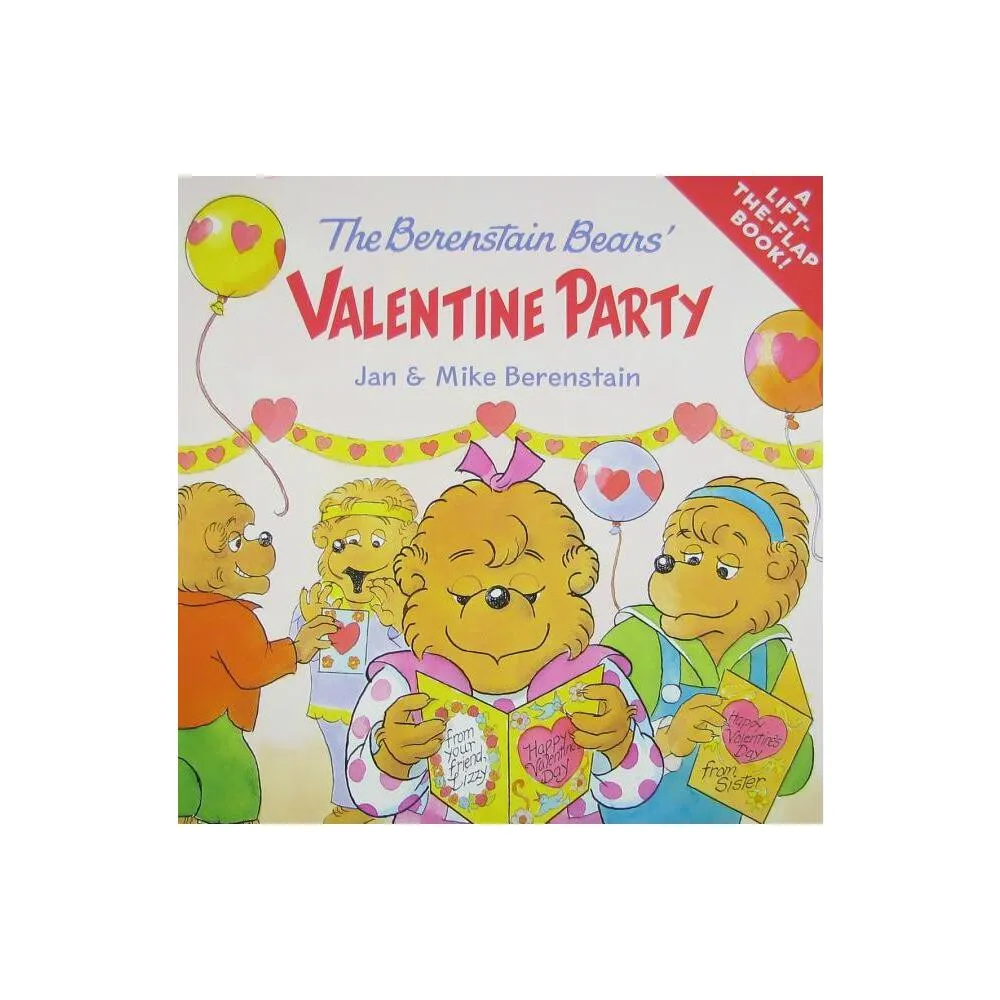 Harperfestival The Berenstain Bears Valentine Party - by Jan Berenstain &  Mike Berenstain (Paperback) | The Market Place