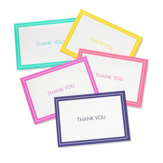 50ct Thank You Note Cards