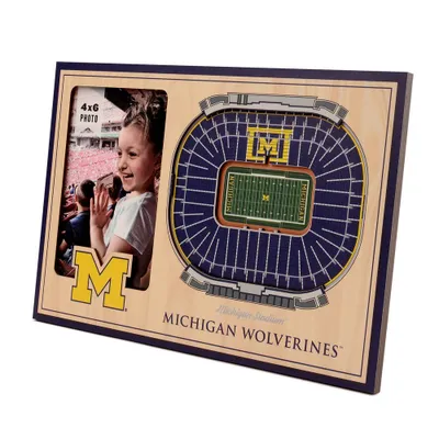 4 x 6 NCAA Michigan Wolverines 3D StadiumViews Picture Frame