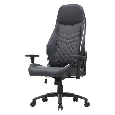 Gaming Chair With Footrest And Ergonomic Lumbar Massage Pillow Pu Leather Office  Chair White - Gtracing : Target