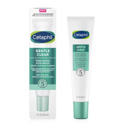 Cetaphil Gentle Clear Triple-Action Acne Serum - 1 fl oz